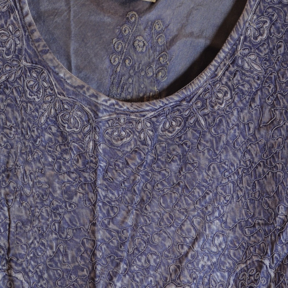 Papa Vancouver Embroidered Sundress XL # B30